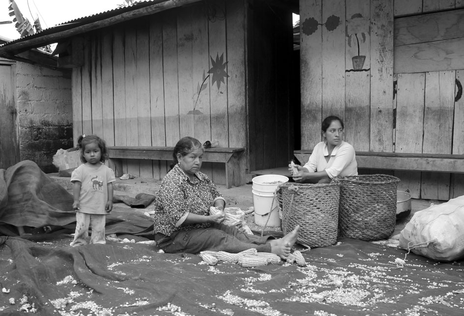 Comunidad de Junín, que desaparecería de llevarse adelante el proyecto. Fotografía: Mª Cruz Tornay.