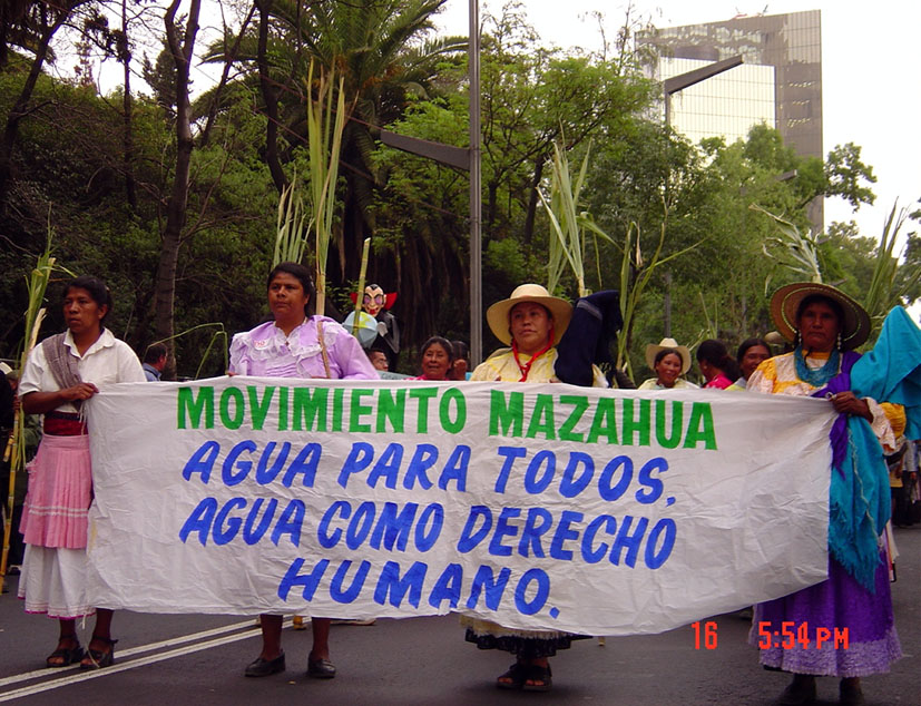 Ejército Zapatista de Mujeres en Defensa del Agua. Fotografía de Anahí C. Gómez.